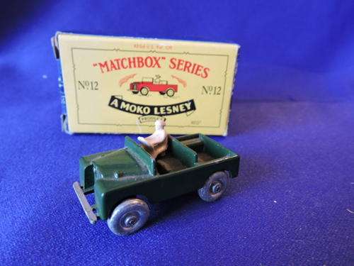 Matchbox Moko Lesney No 12 Land Rover Reproduction